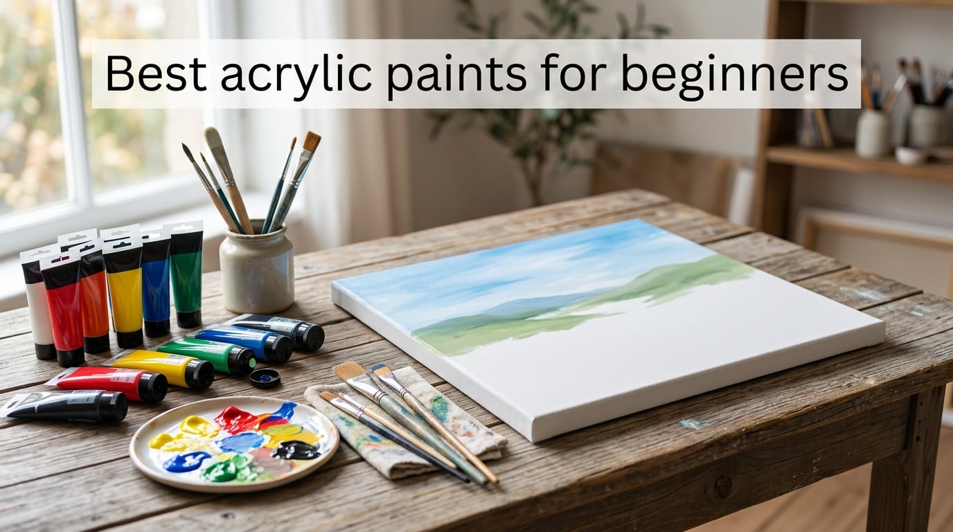 Best acrylic paints for beginners