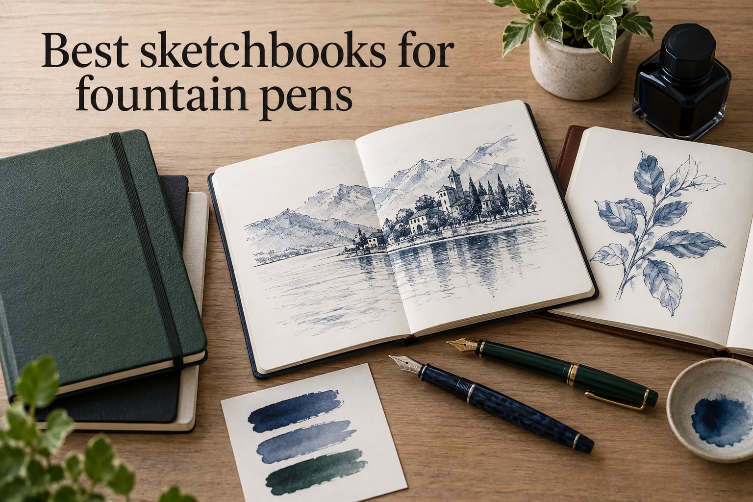 Best sketchbooks for fountain pens