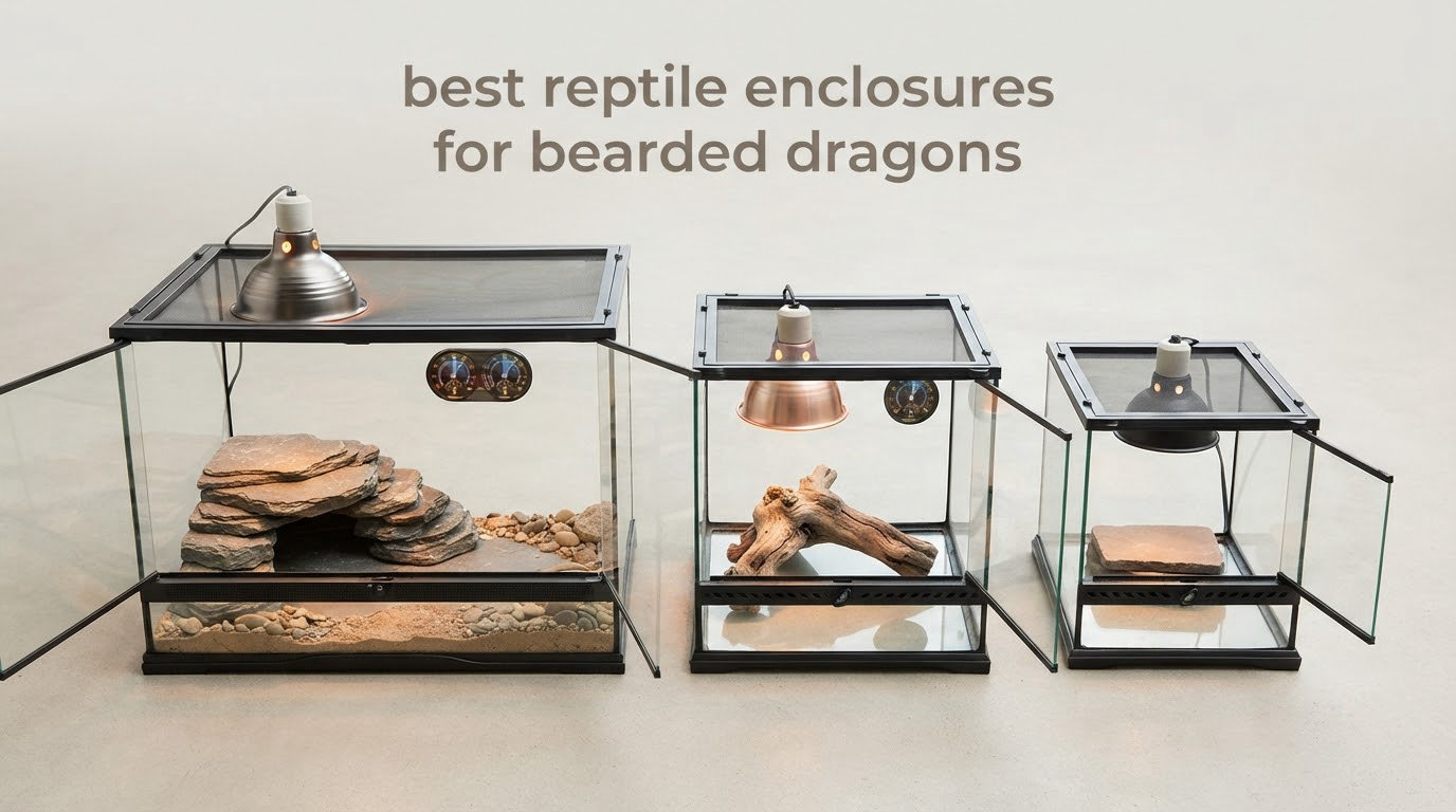 best reptile enclosures for bearded dragons