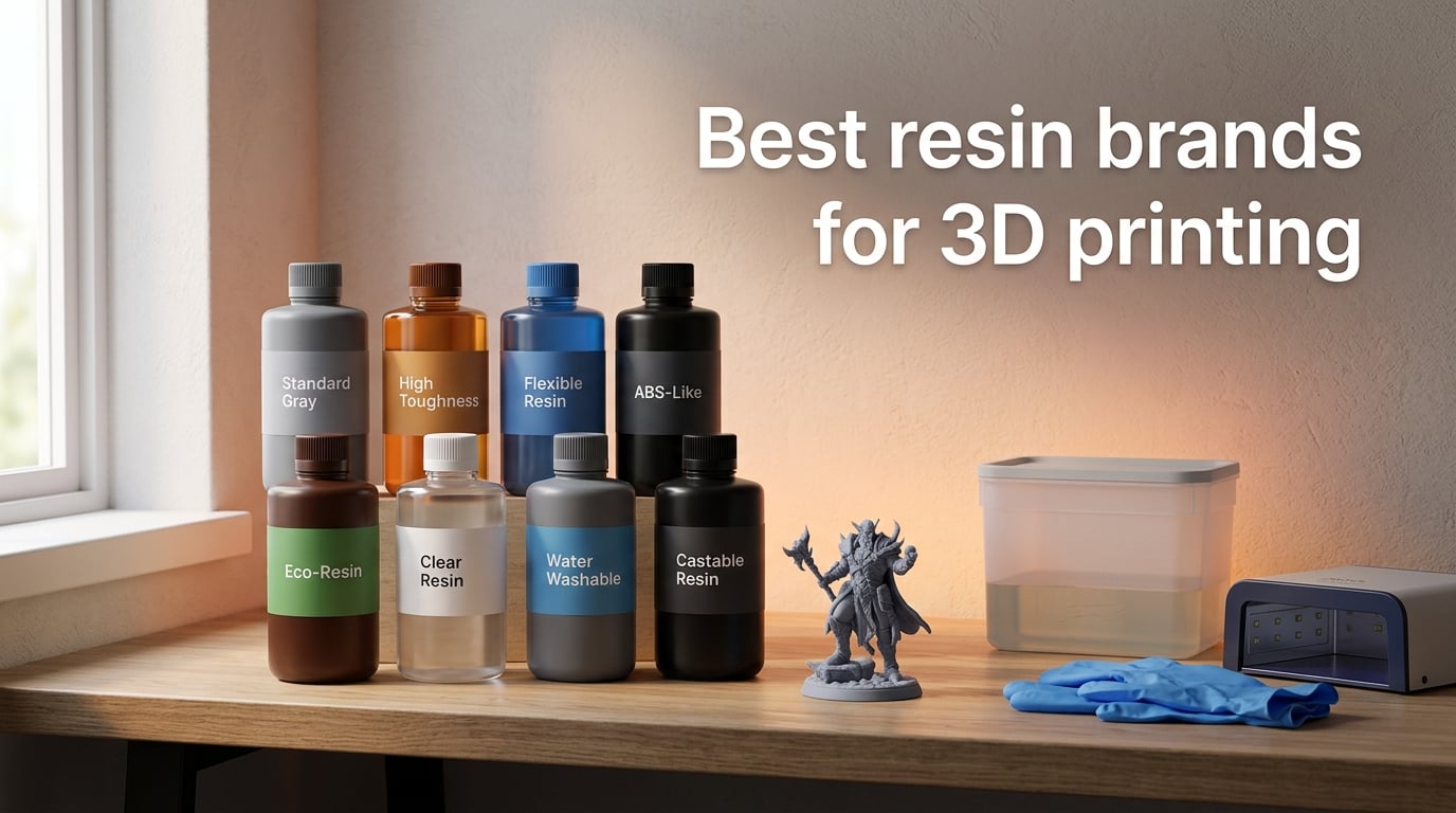Best resin brands for 3D printing