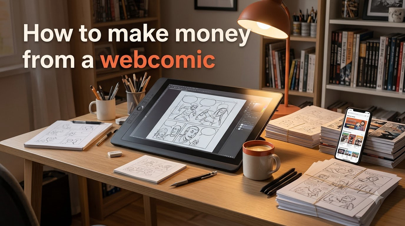 How to make money from a webcomic