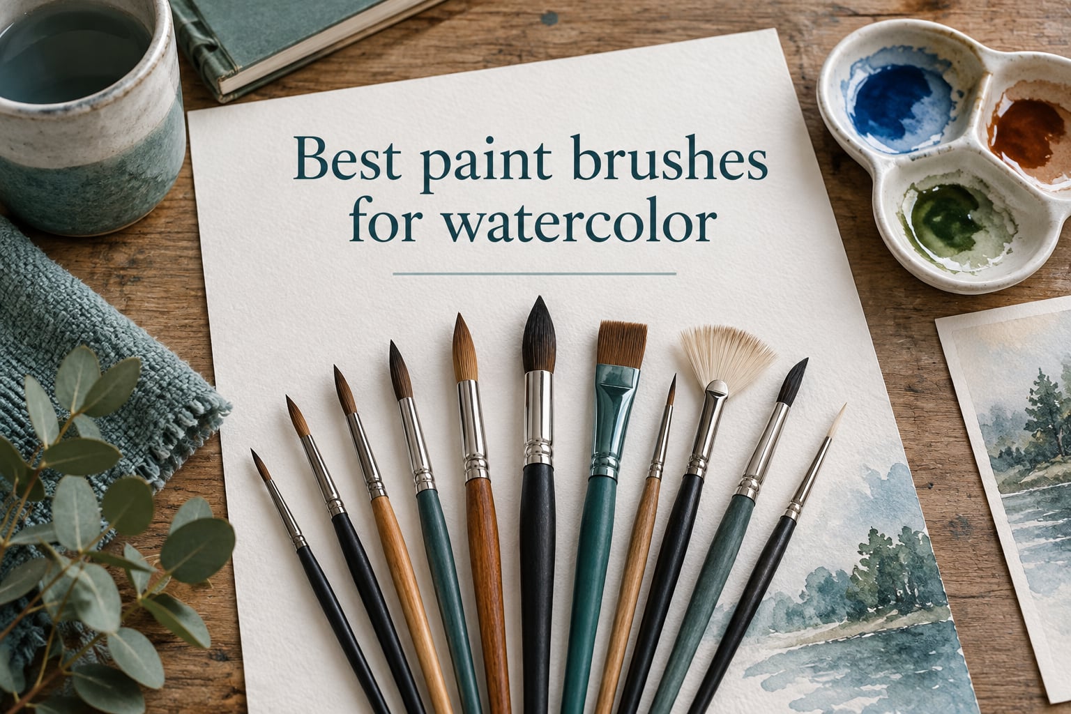 Best paint brushes for watercolor