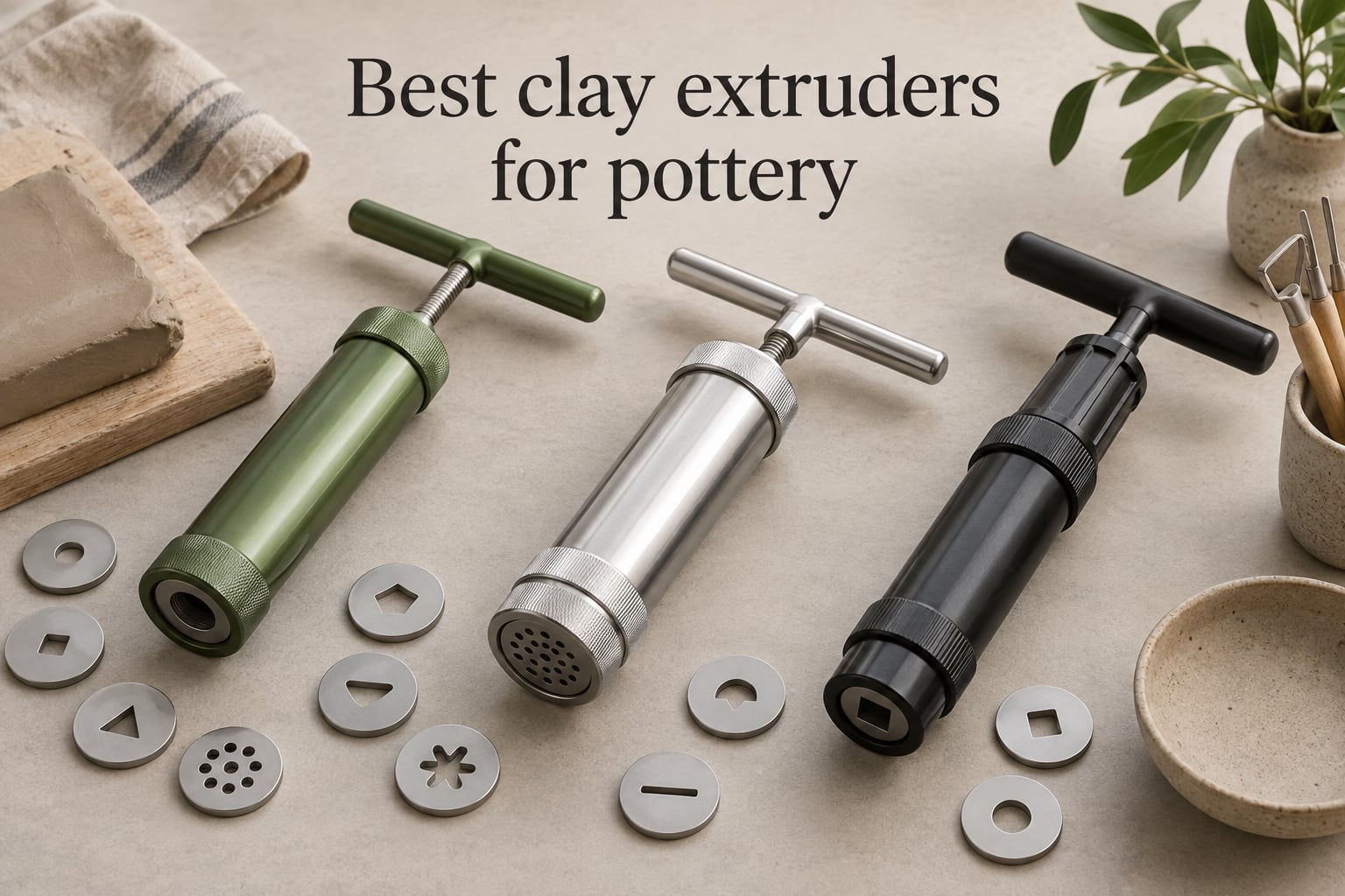 Best clay extruders for pottery