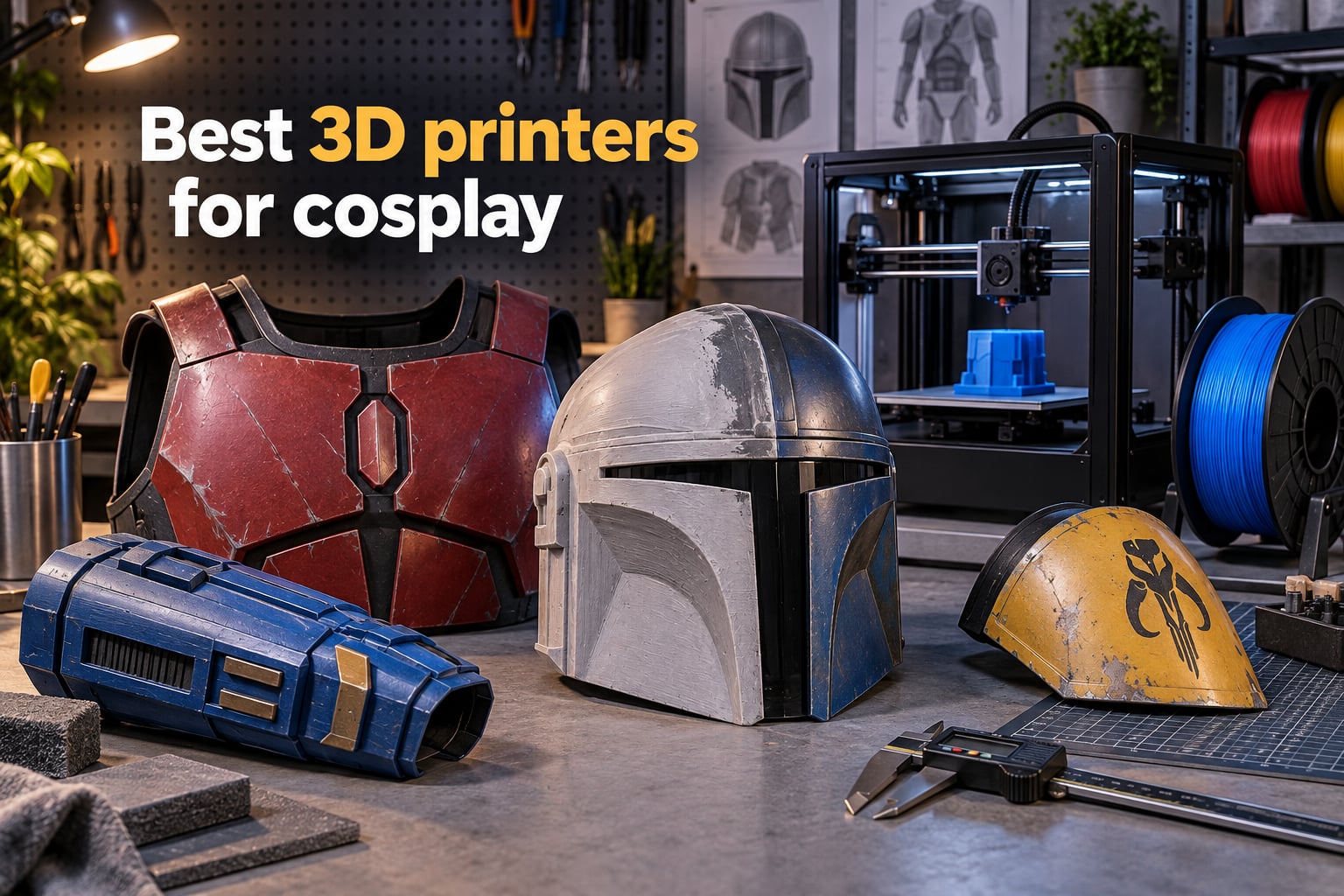 Best 3D printers for cosplay