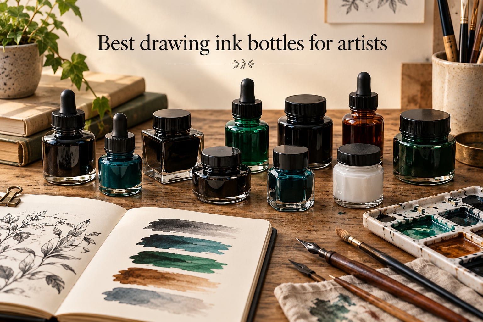 Best drawing ink bottles for artists