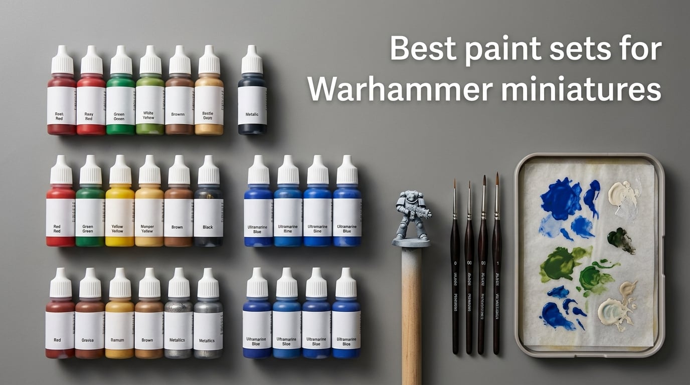 Best paint sets for Warhammer miniatures