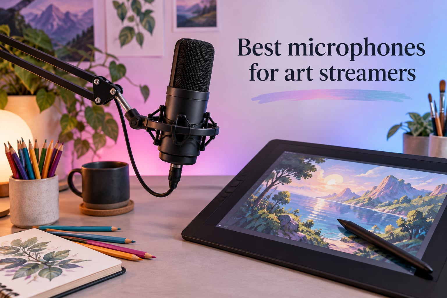 Best microphones for art streamers