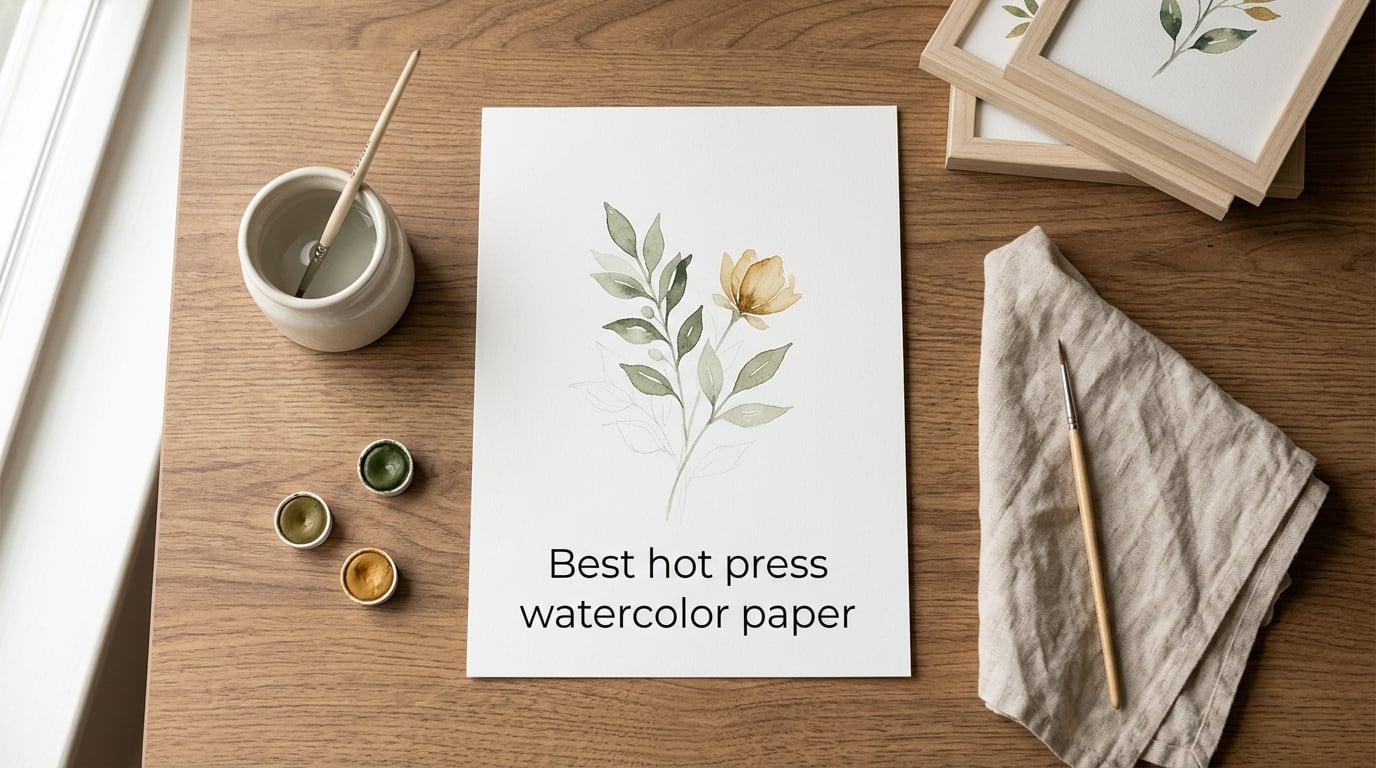 Best hot press watercolor paper