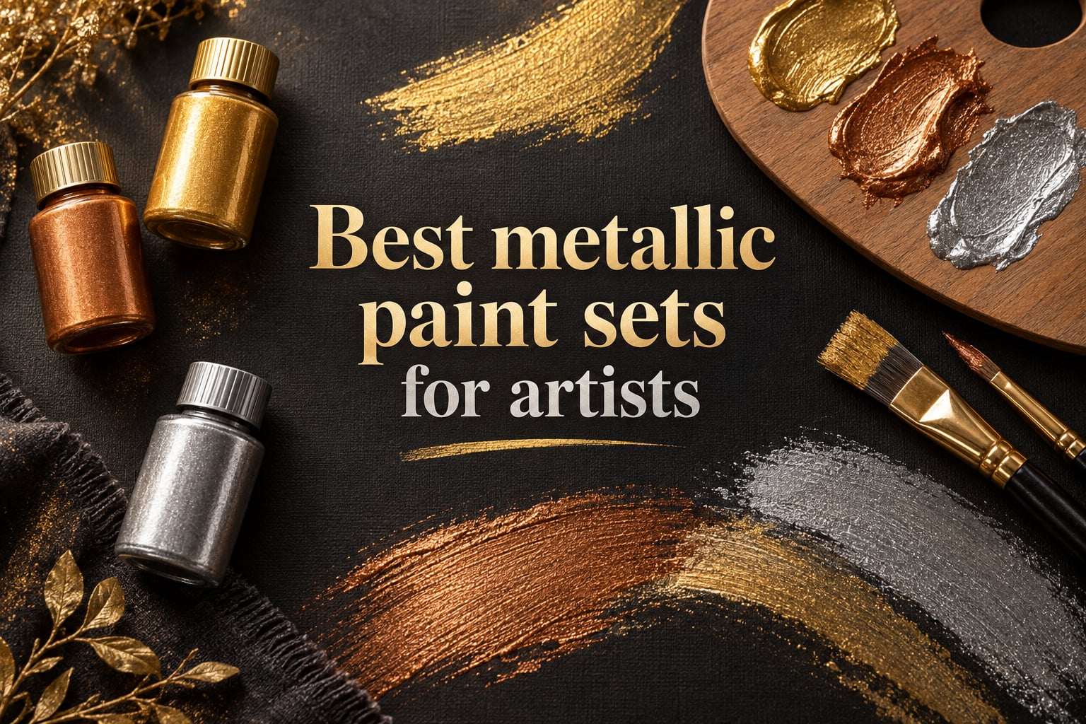 Best metallic paint sets for artists