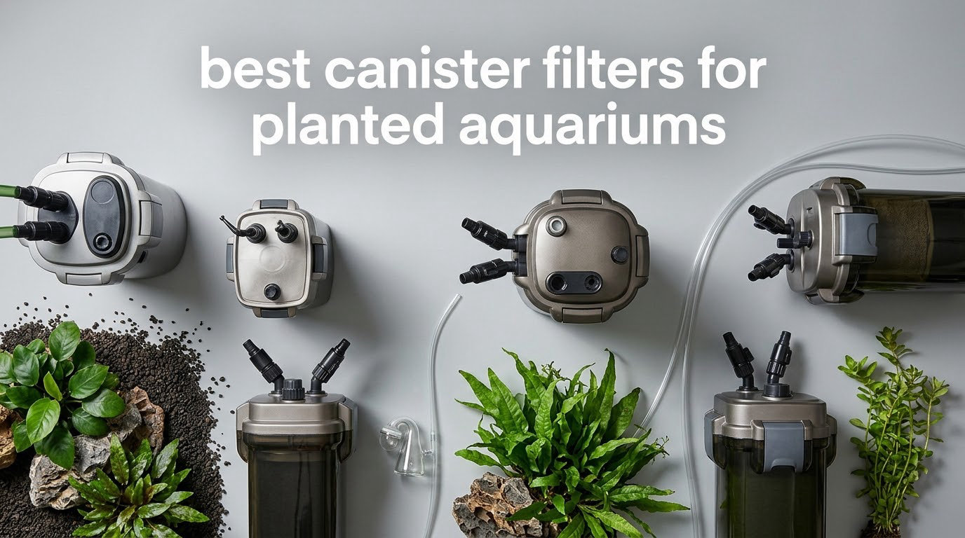 best canister filters for planted aquariums