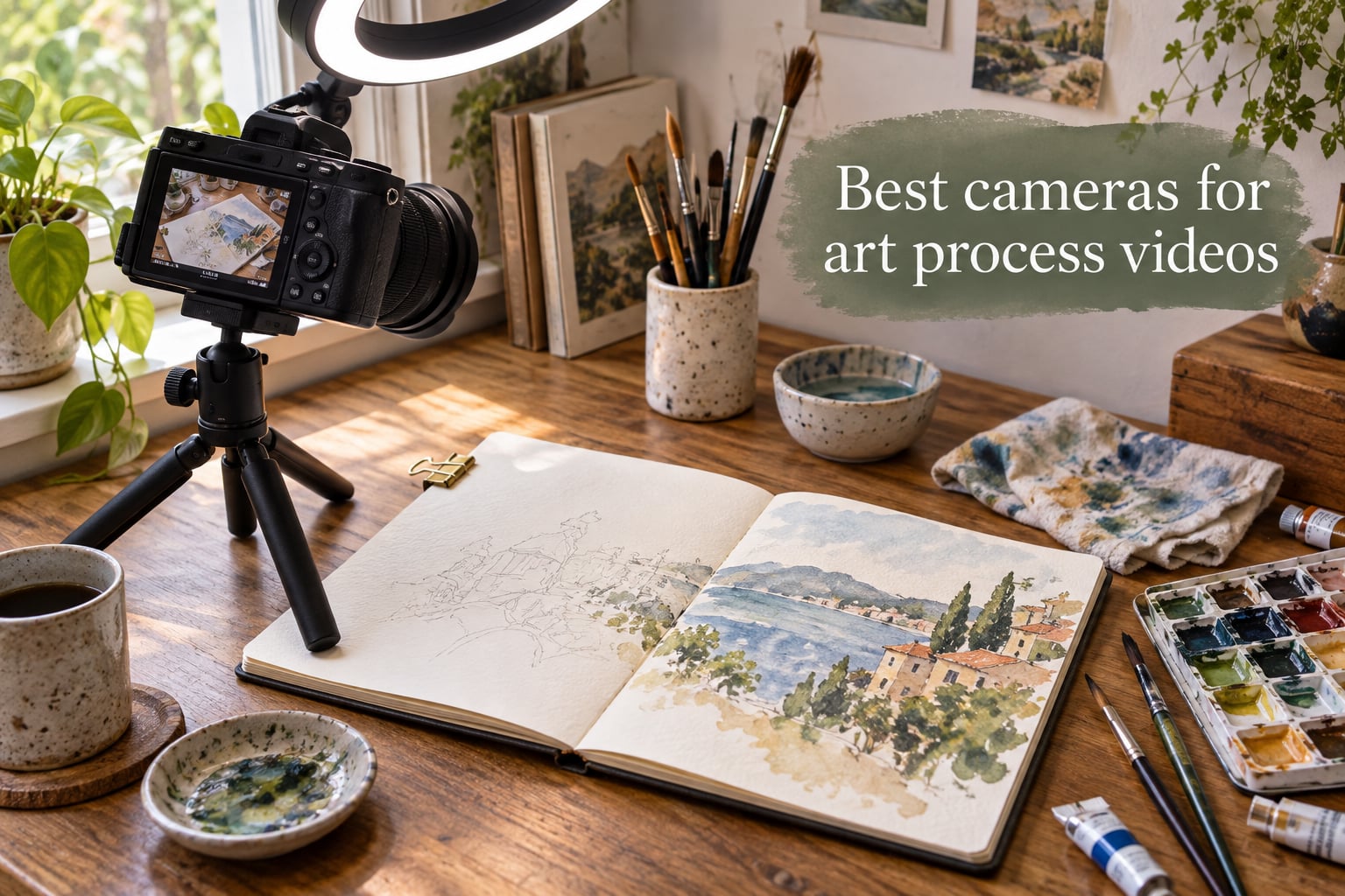Best cameras for art process videos