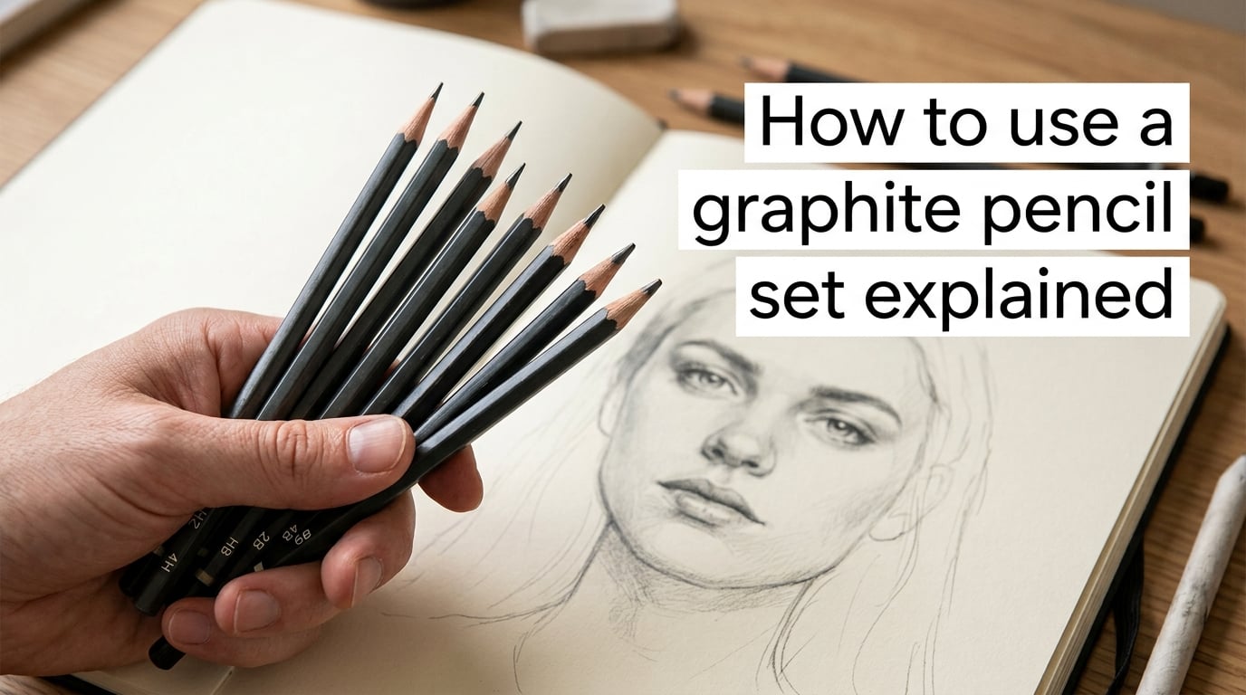 How to use a graphite pencil set explained