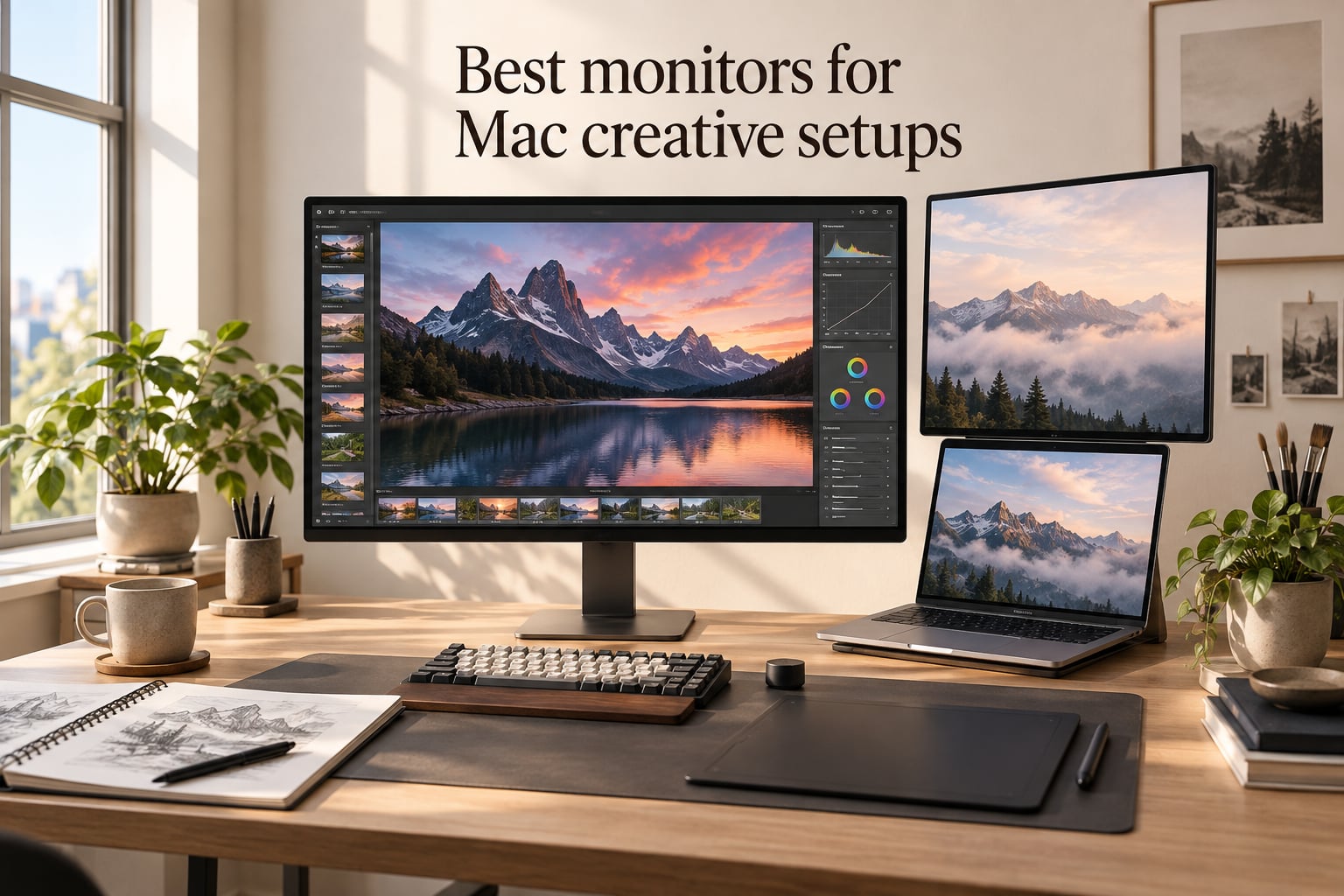 Best monitors for Mac creative setups
