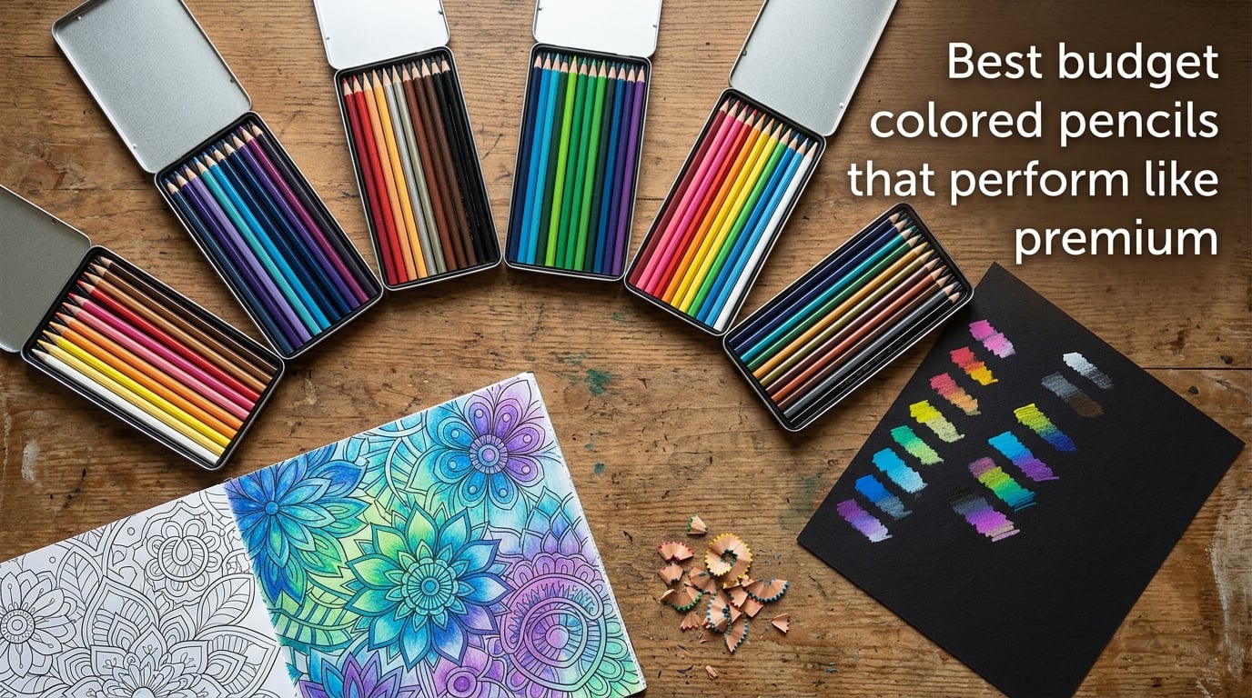 Best budget colored pencils that perform like premium