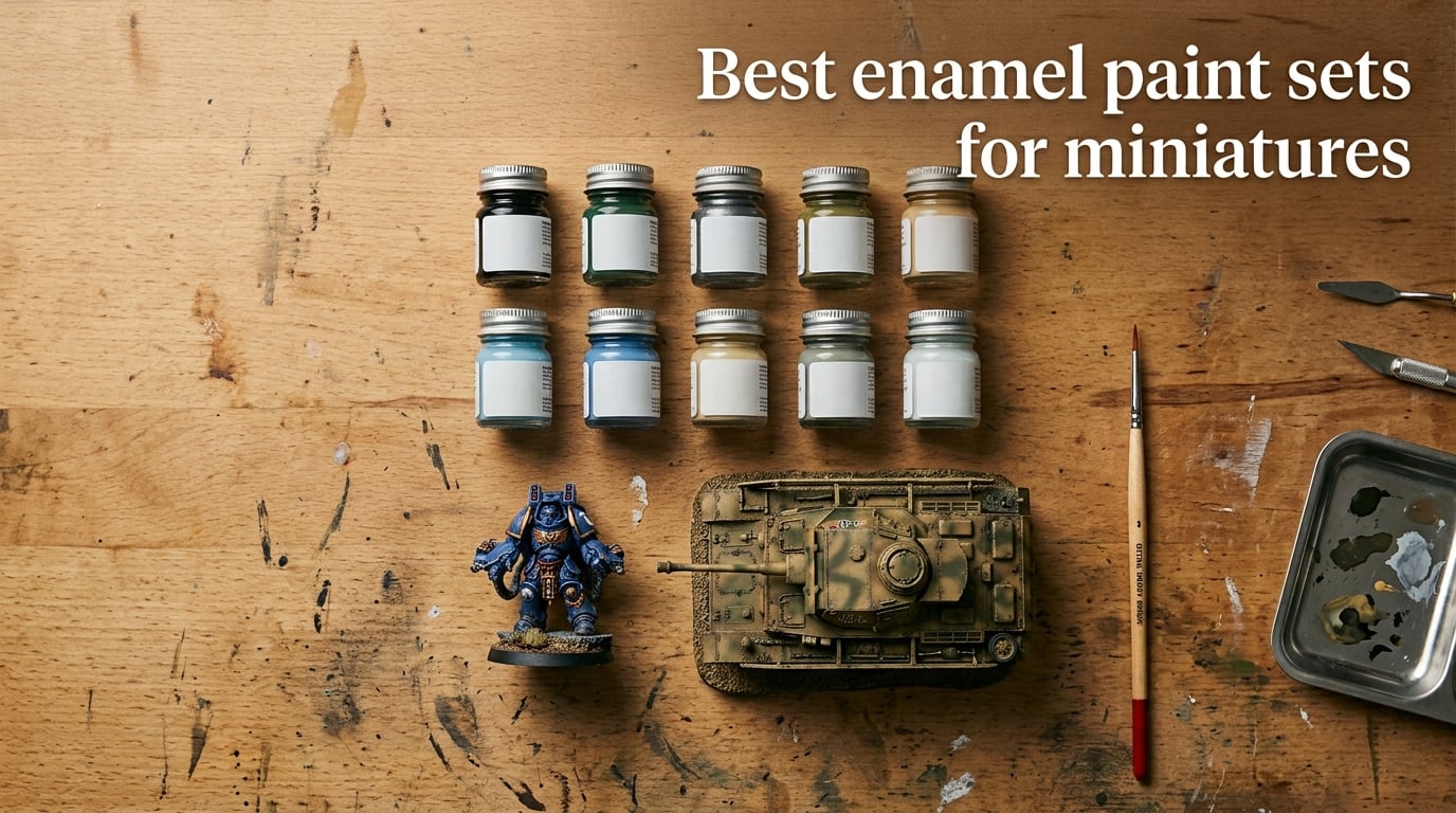 Best enamel paint sets for miniatures