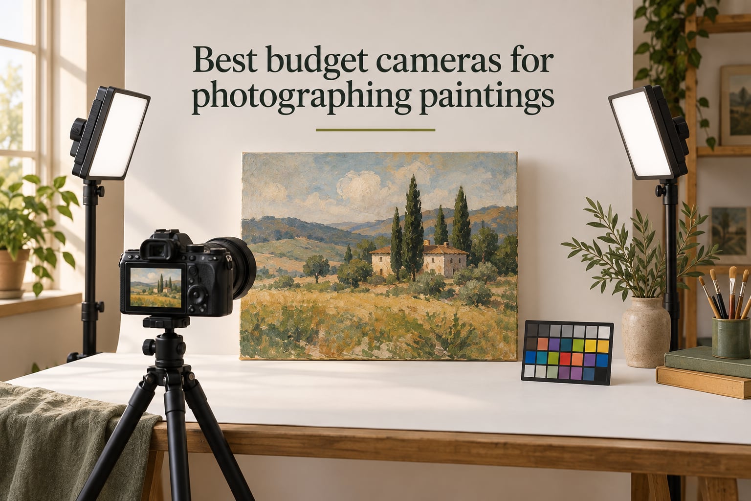 Best budget cameras for photographing paintings
