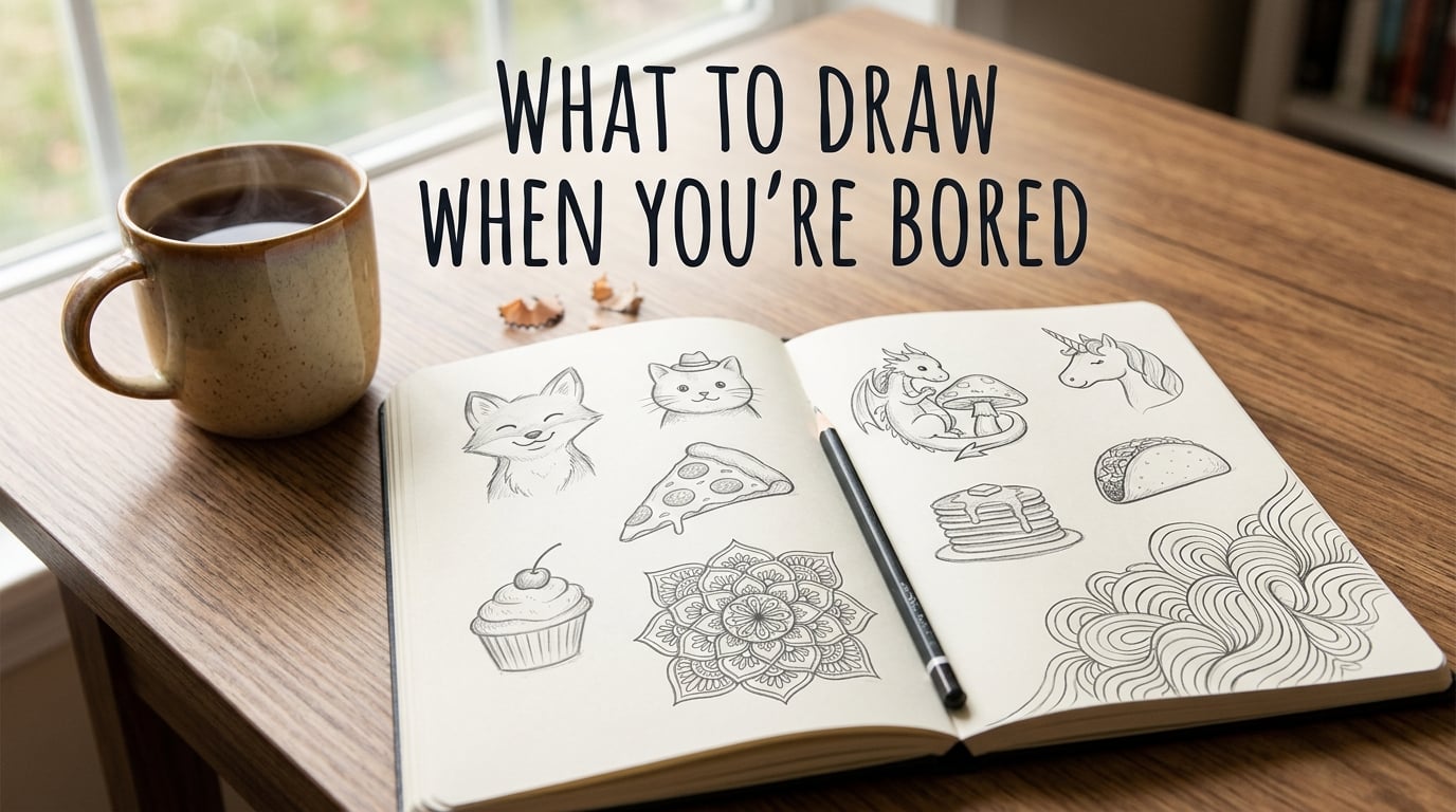 What to draw when you're bored