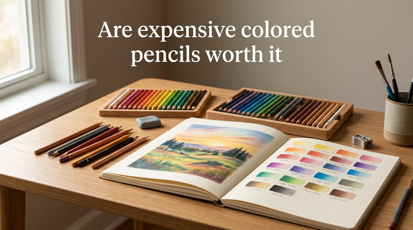 Are expensive colored pencils worth it
