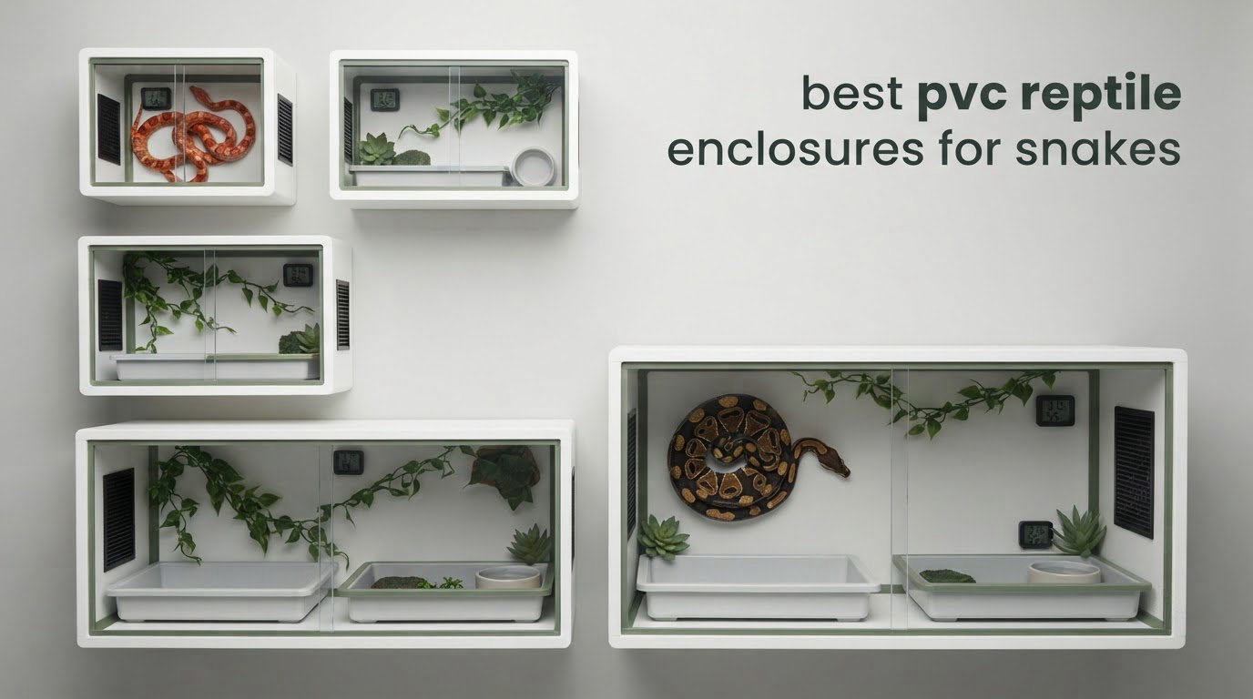 best pvc reptile enclosures for snakes
