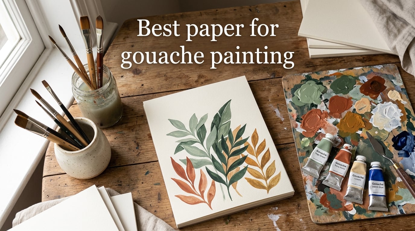 Best paper for gouache painting