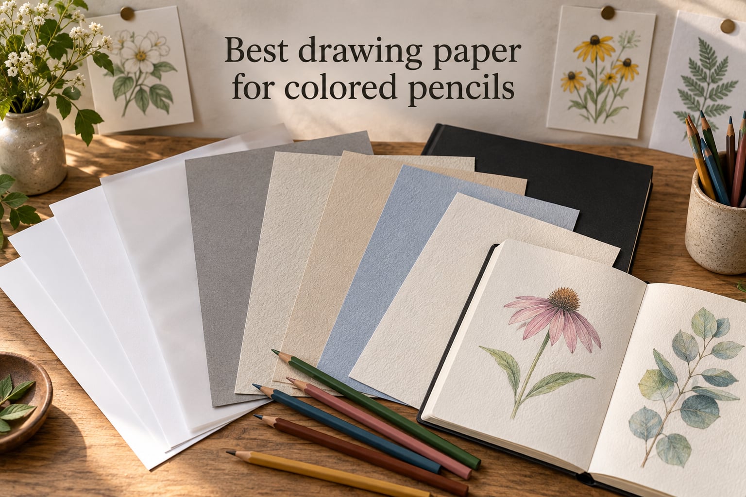 Best drawing paper for colored pencils