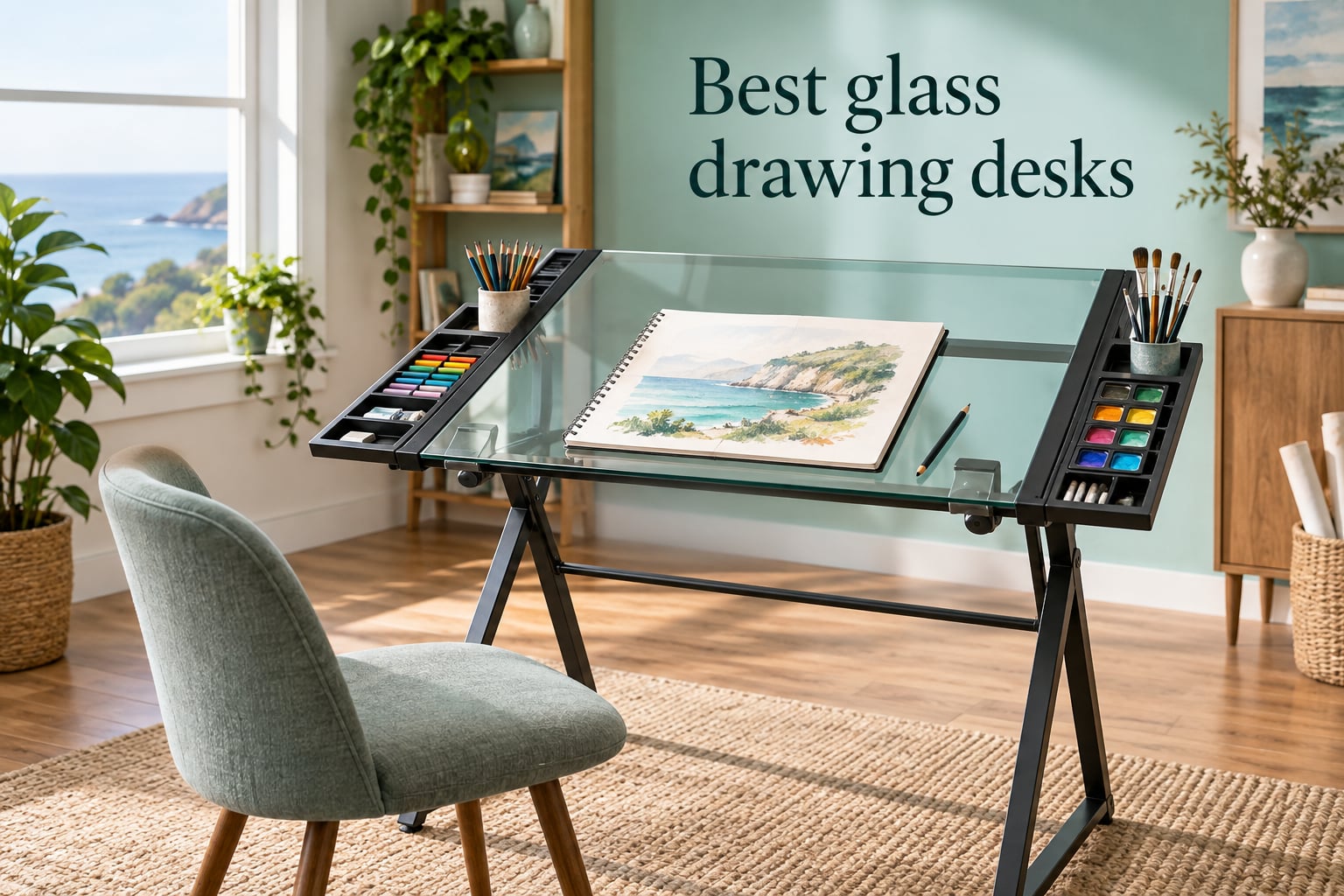 Best glass drawing desks