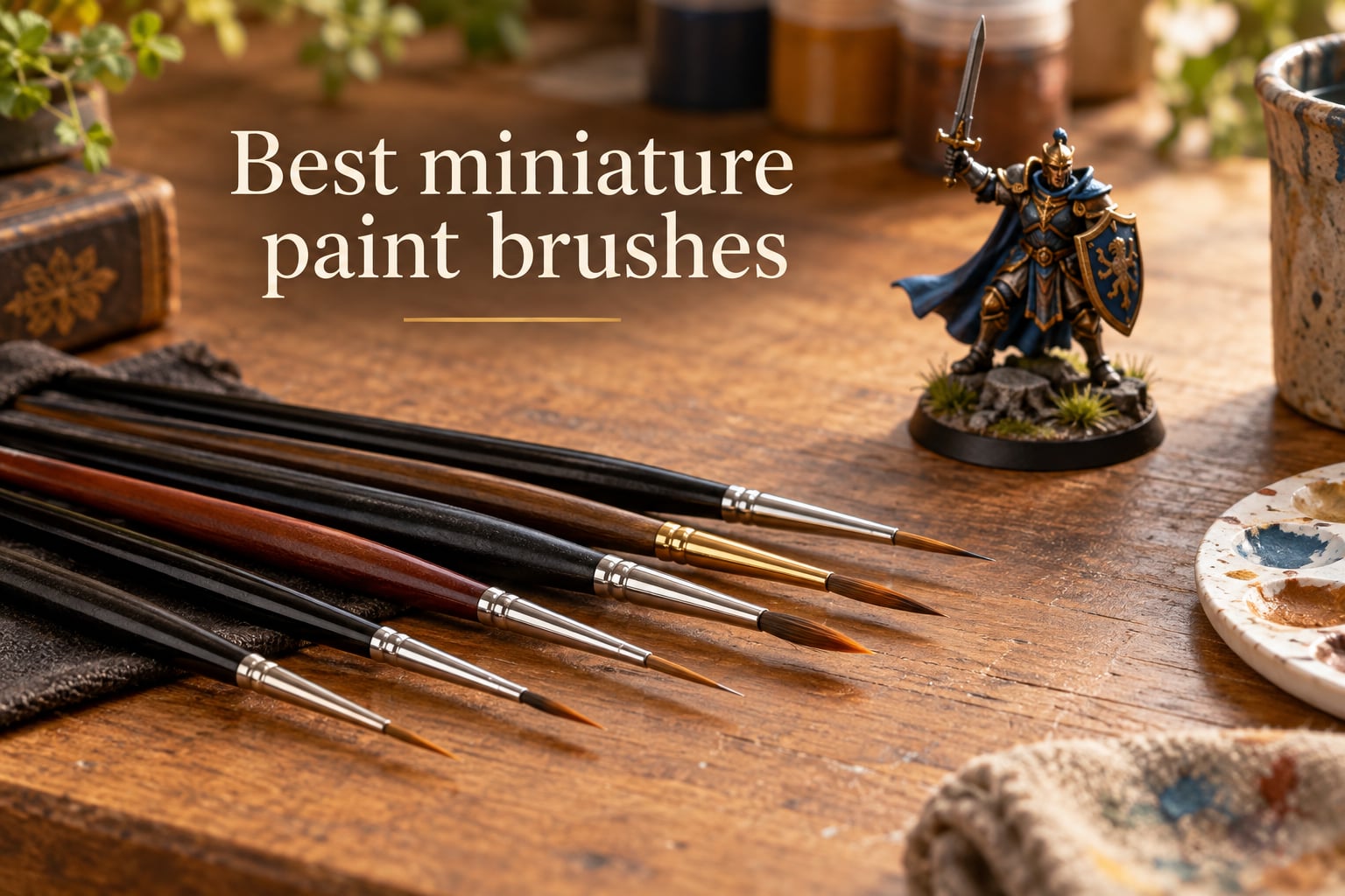 Best miniature paint brushes