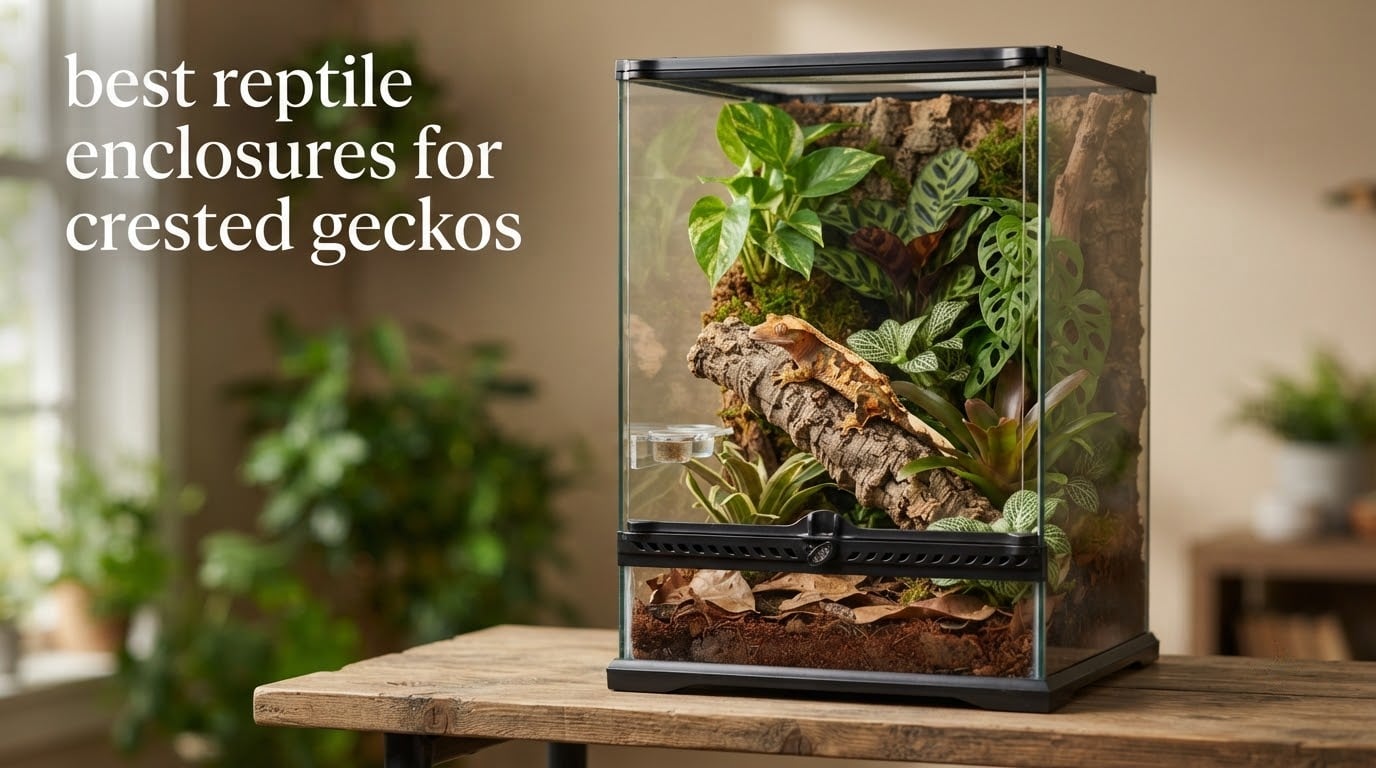 best reptile enclosures for crested geckos