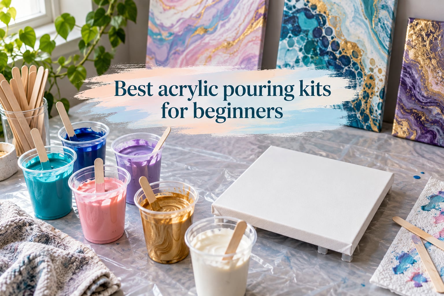 Best acrylic pouring kits for beginners