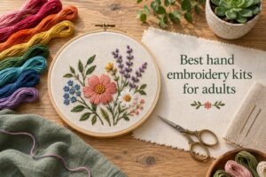 Best hand embroidery kits for adults