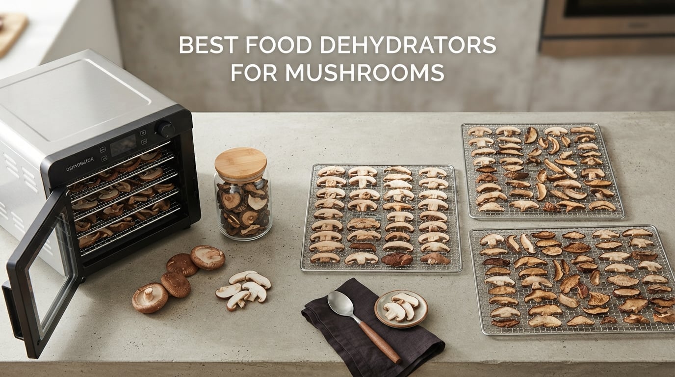 best food dehydrators for mushrooms