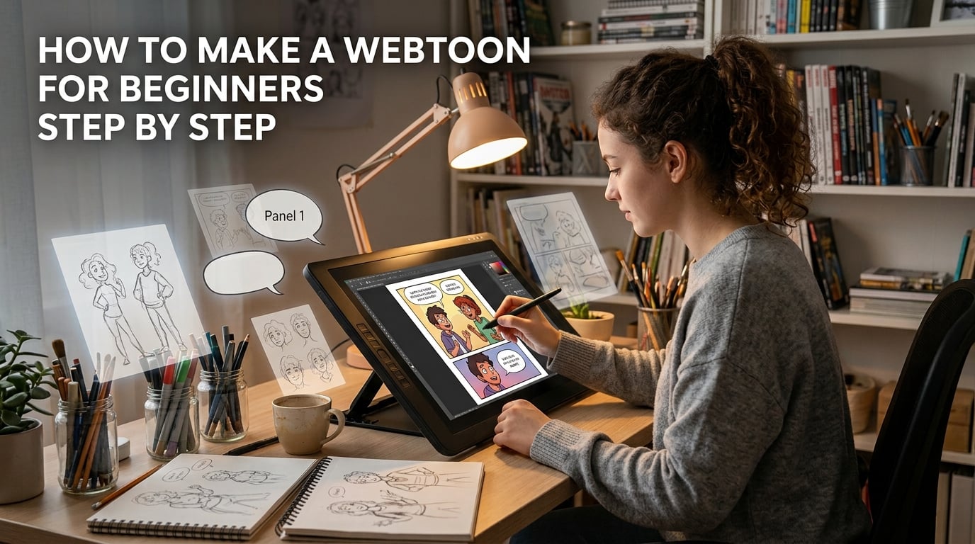 How to make a webtoon for beginners step by step