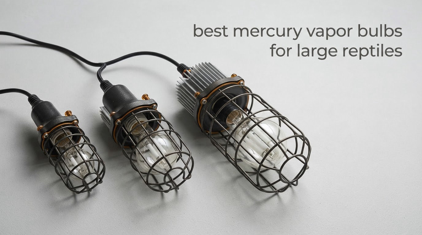 best mercury vapor bulbs for large reptiles