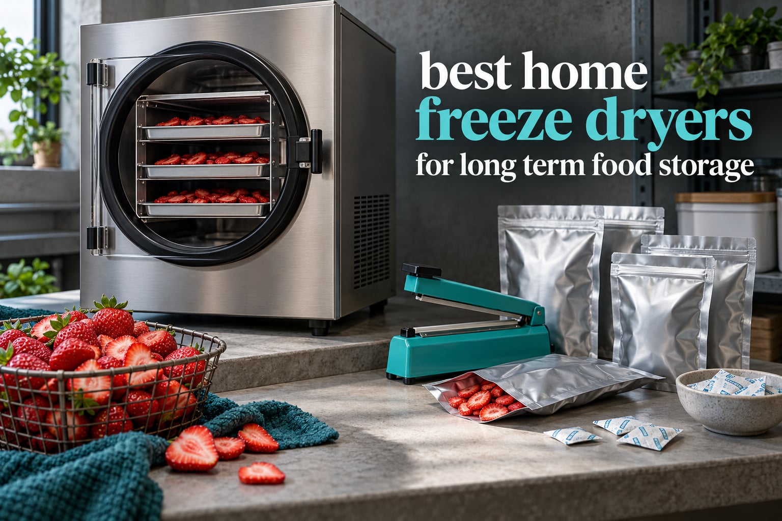 best home freeze dryers for long term food storage