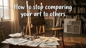 How to stop comparing your art to others