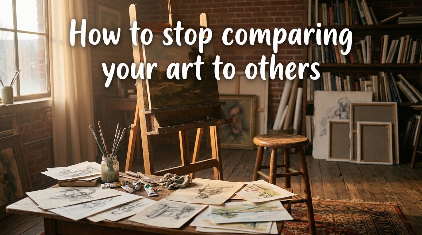 How to stop comparing your art to others