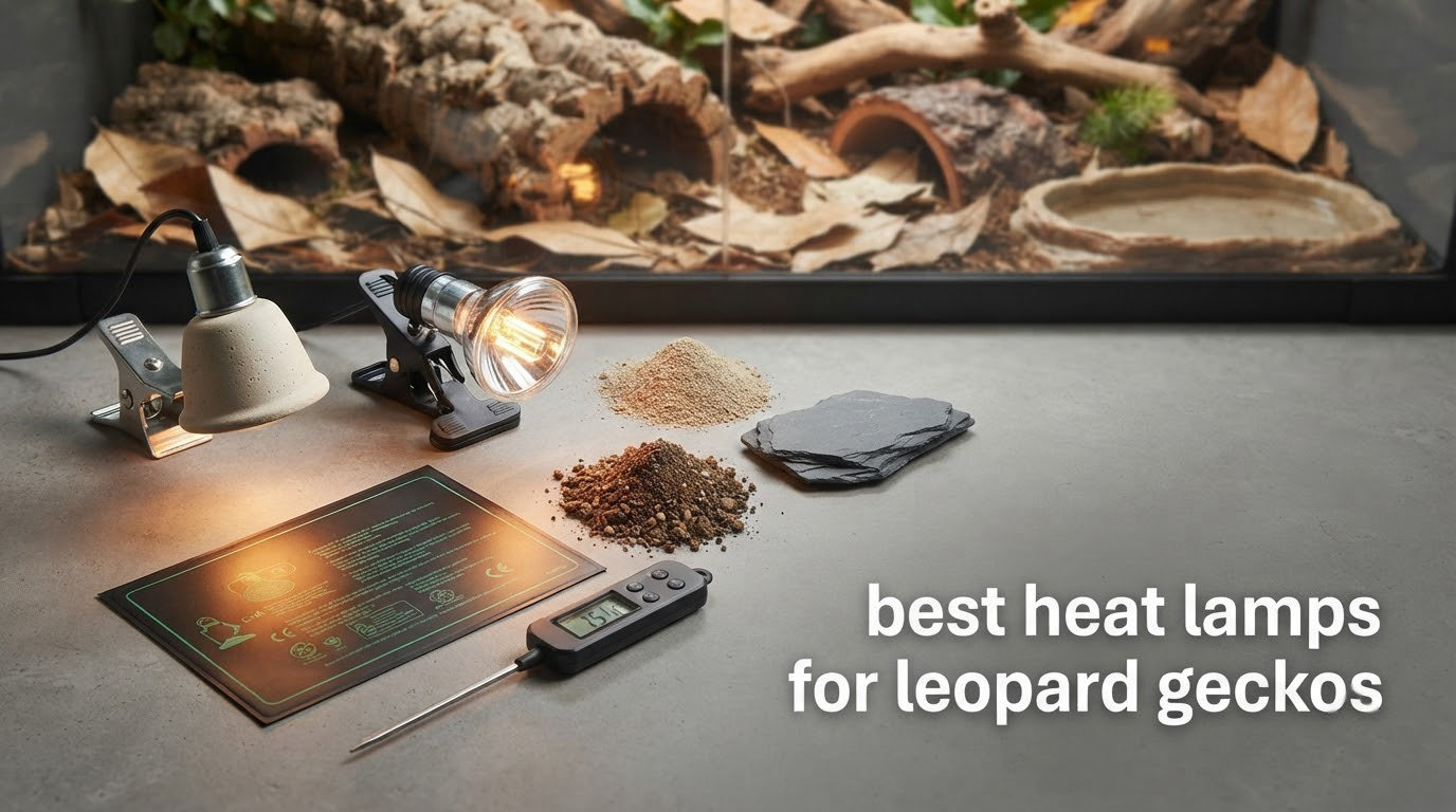 best heat lamps for leopard geckos