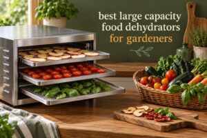 best large capacity food dehydrators for gardeners