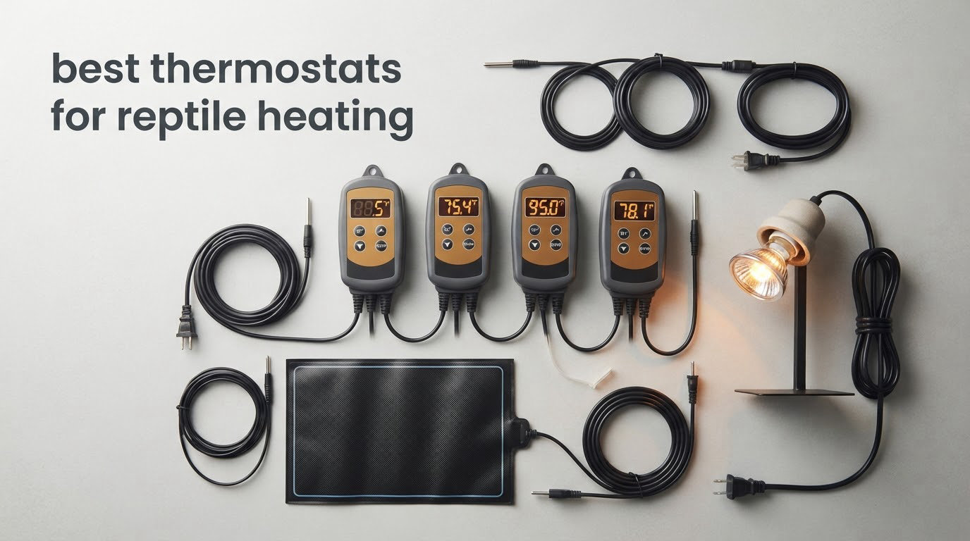 best thermostats for reptile heating