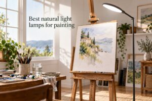 Best natural light lamps for painting