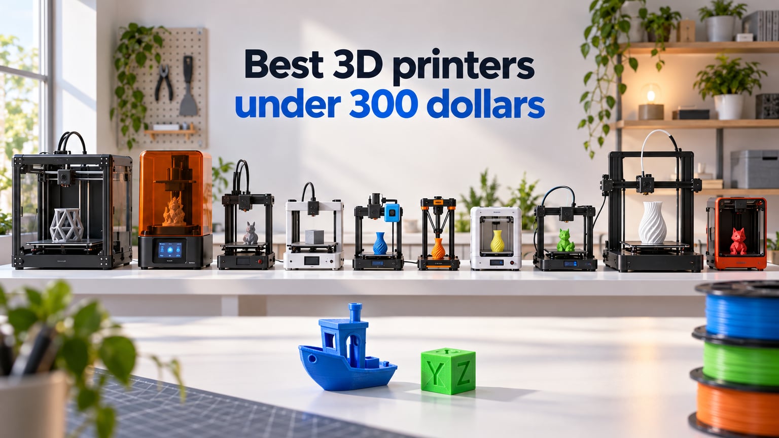 Best 3D printers under 300 dollars