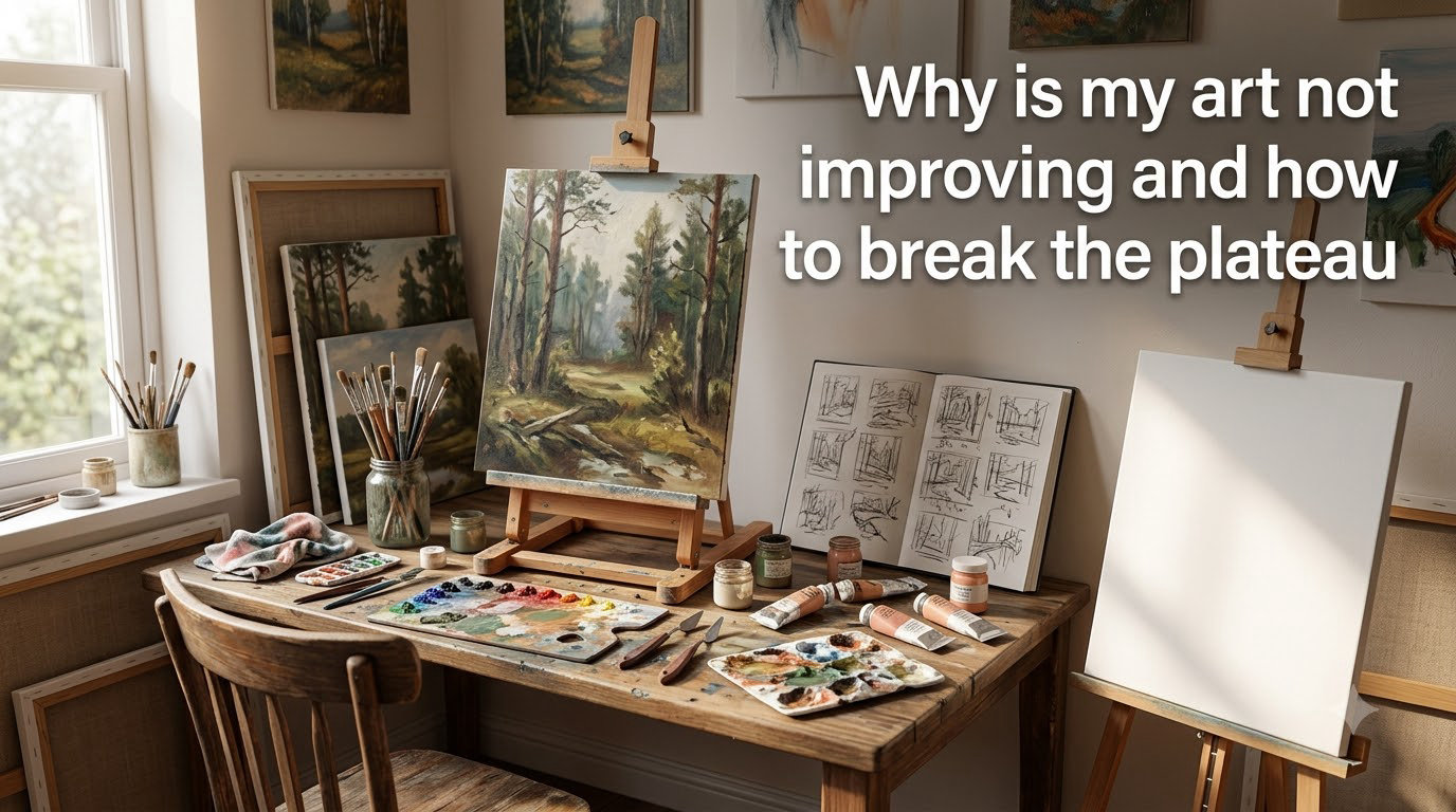 Why is my art not improving and how to break the plateau