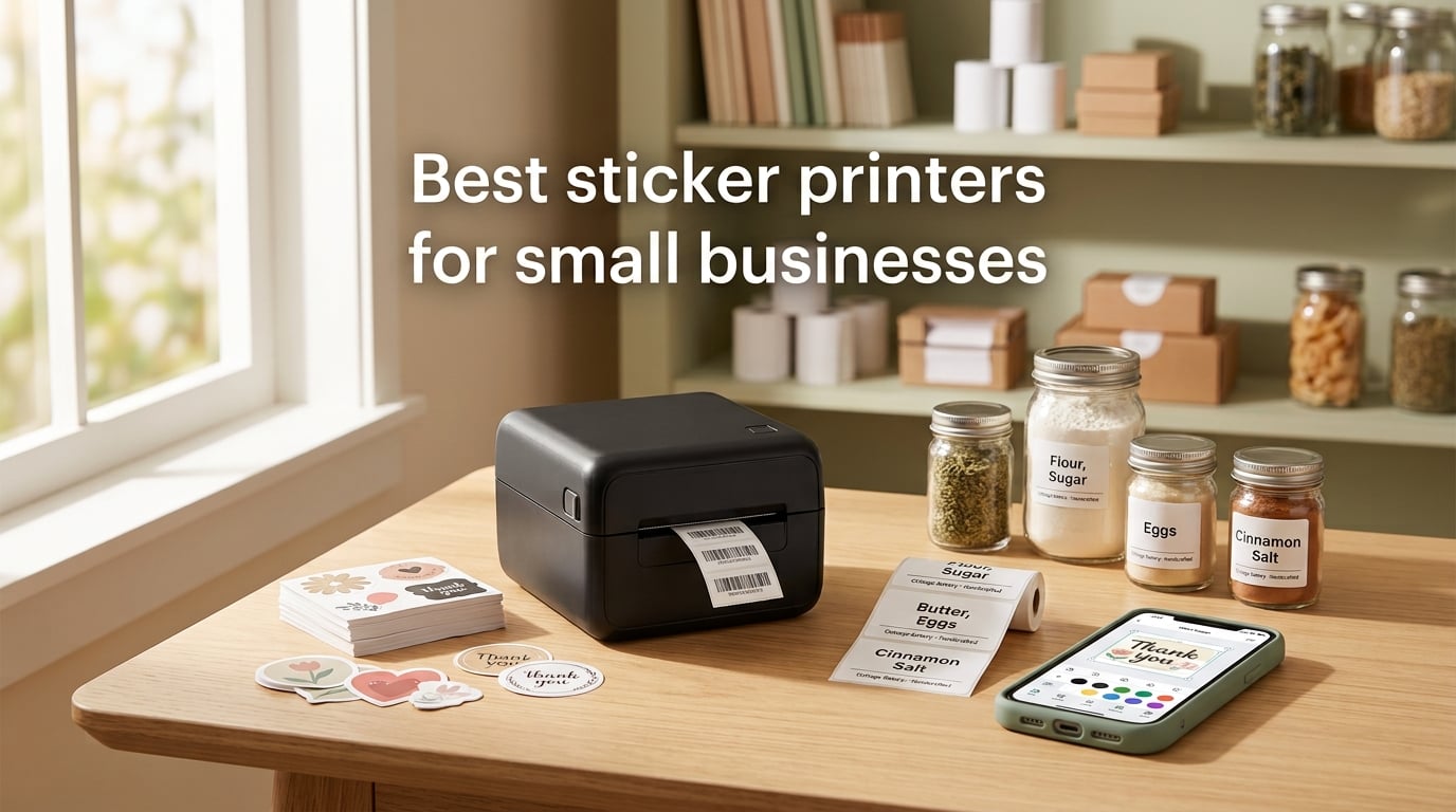 Best sticker printers for small businesses
