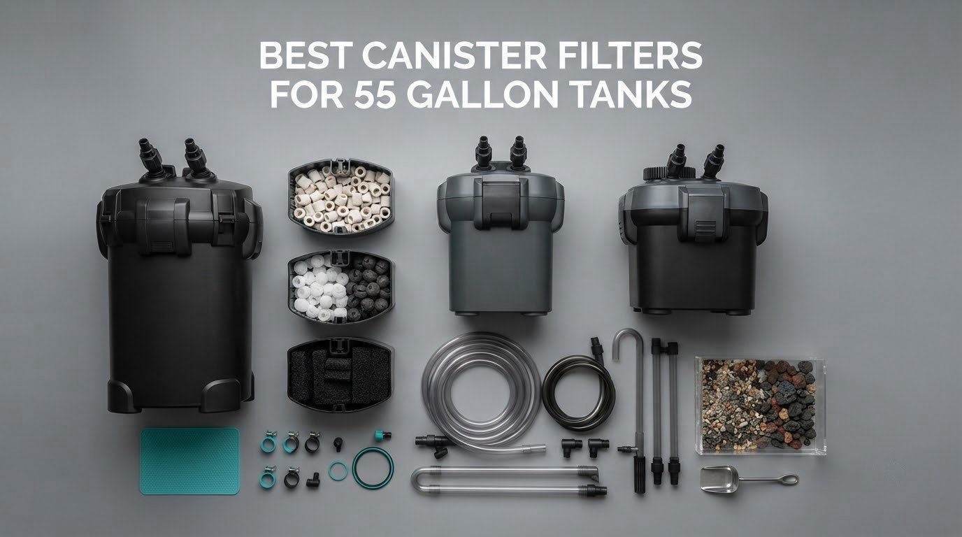 best canister filters for 55 gallon tanks