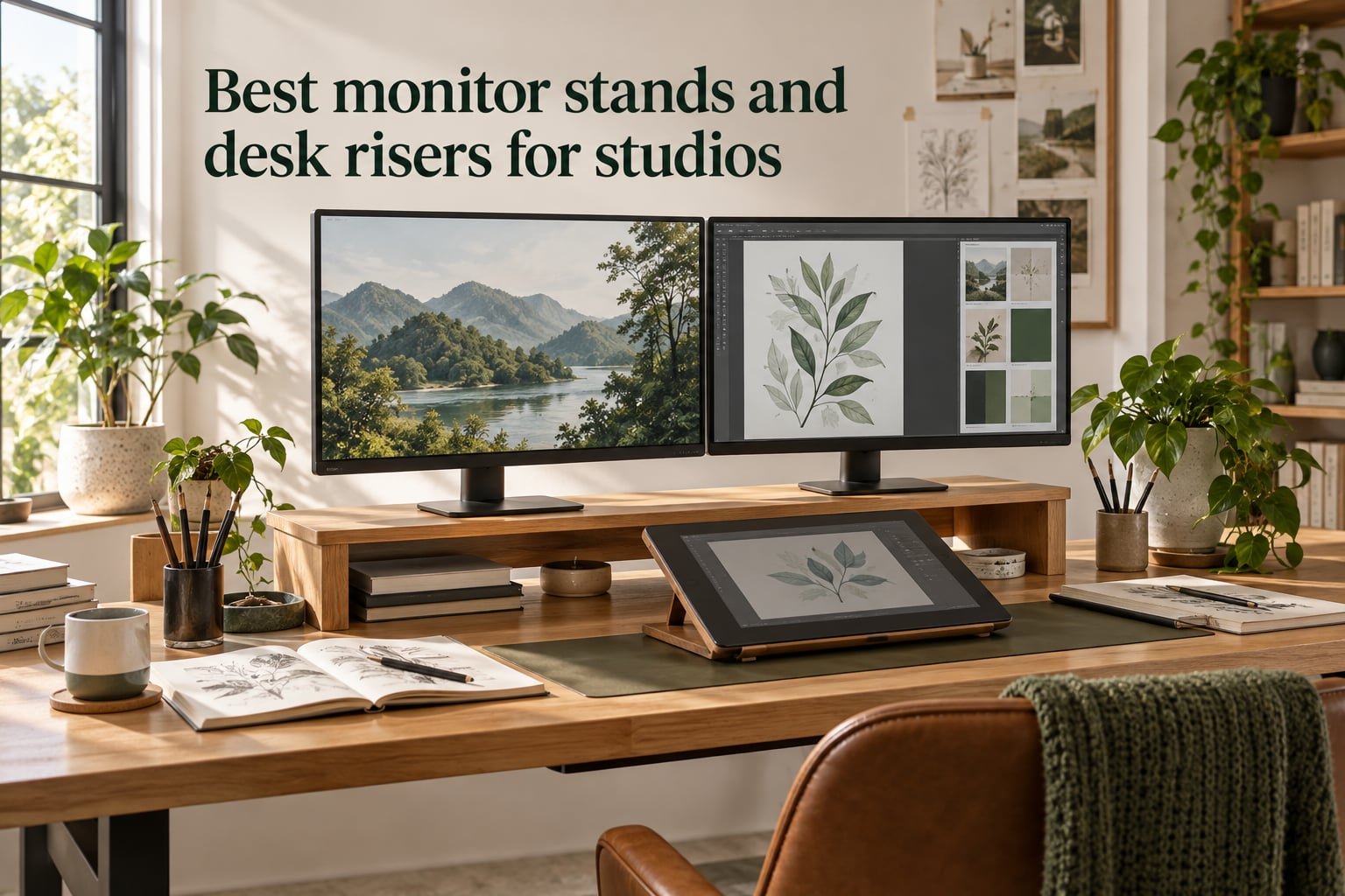 Best monitor stands and desk risers for studios