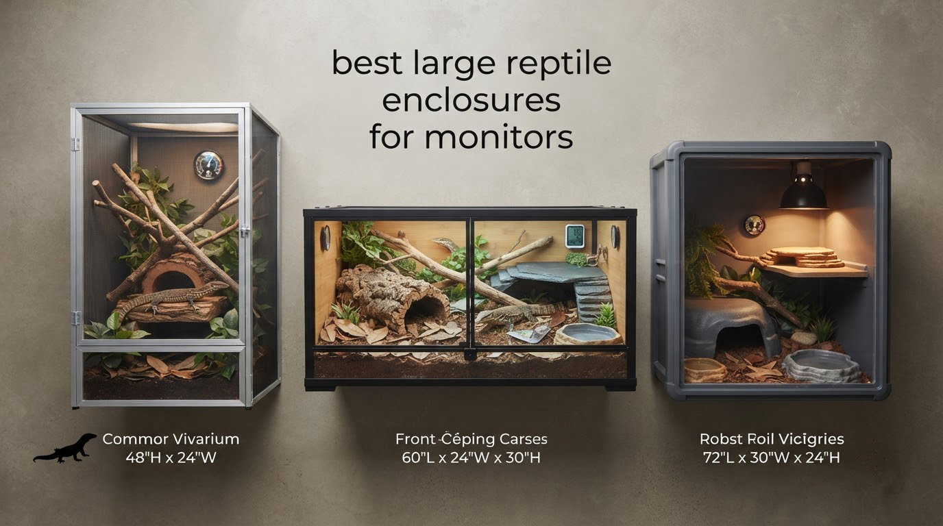best large reptile enclosures for monitors
