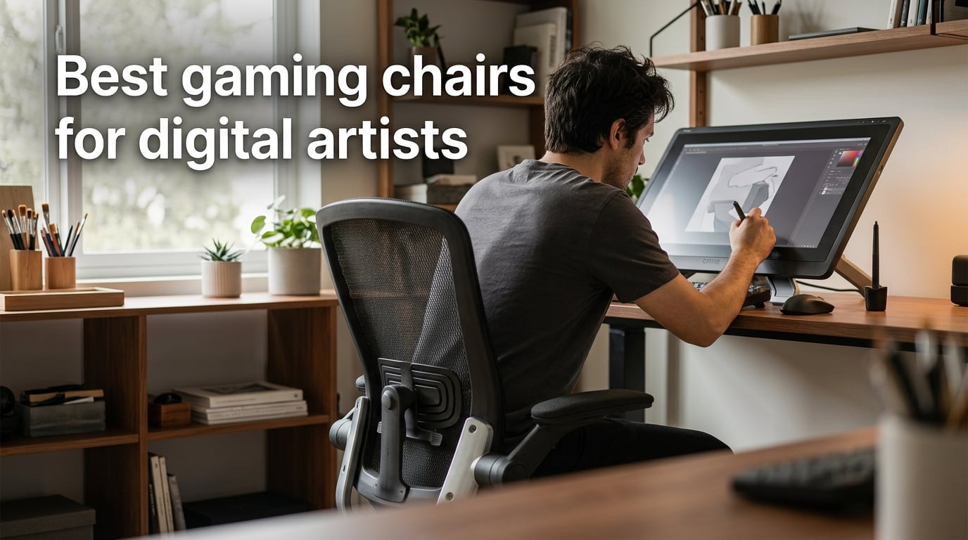 Best gaming chairs for digital artists