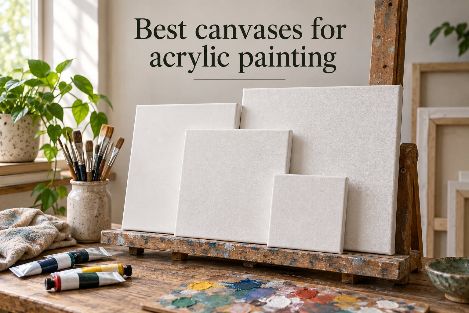 Best canvases for acrylic painting