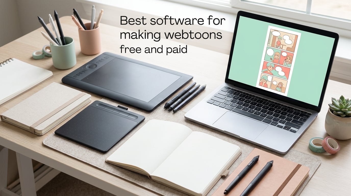 Best software for making webtoons free and paid