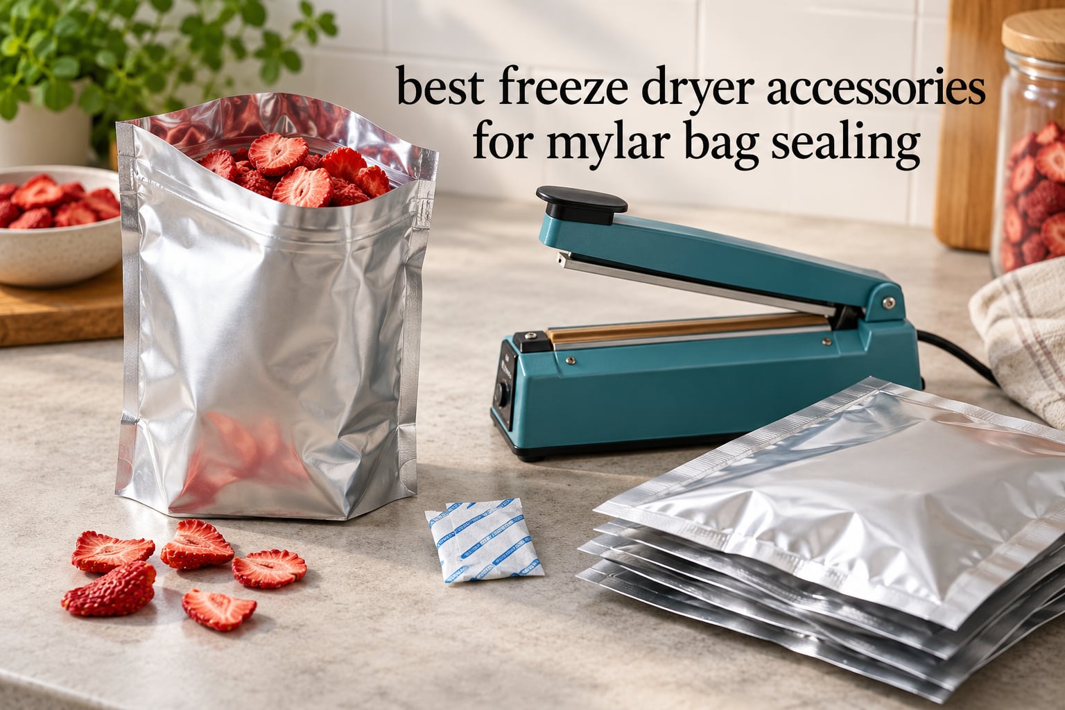 best freeze dryer accessories for mylar bag sealing